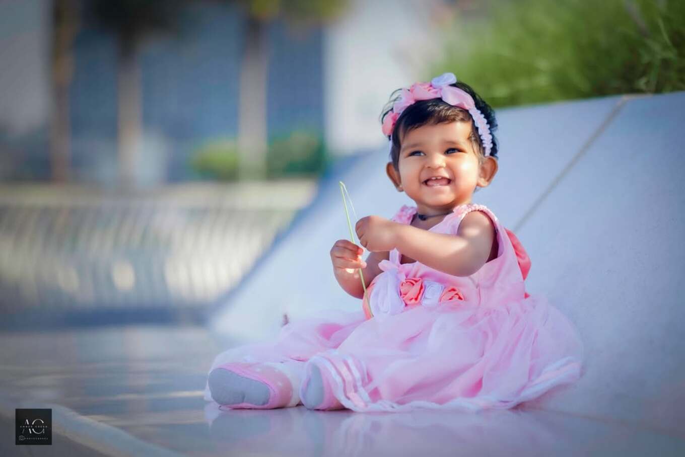 Baby photography by Kiran Krishnan in Dubai