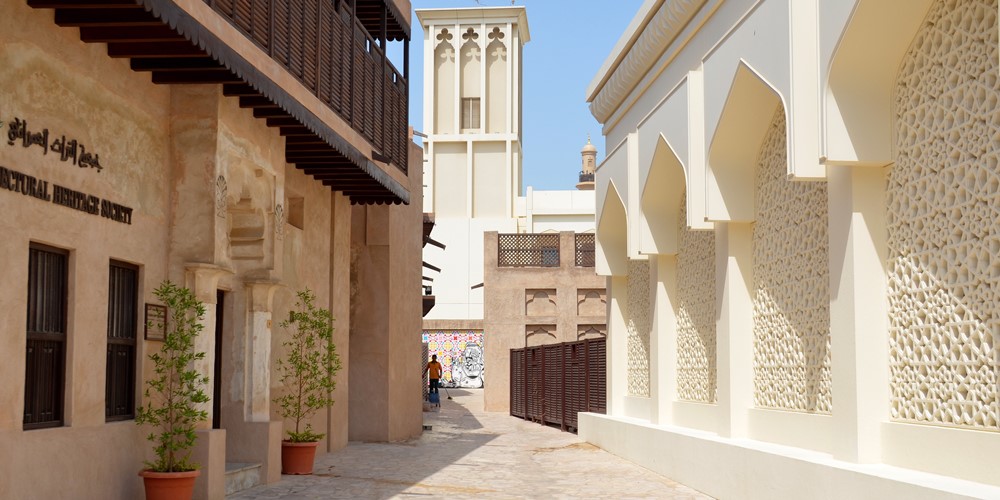 The Dubai Museum and Al Fahidi Historical Neighborhood