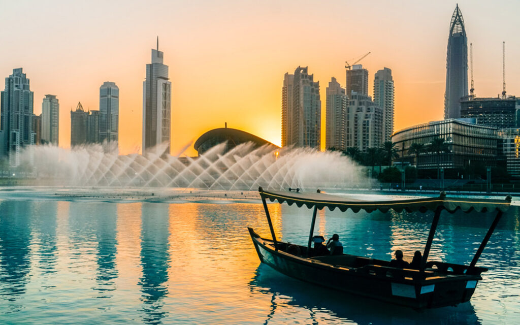 Dubai Fountain, a photography location in dubai